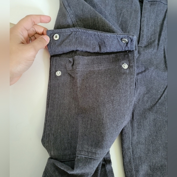 Lauren Ralph Lauren Grey Slim Fit Carpenter Style Multi pocket Trouser Pants - Picture 5 of 7